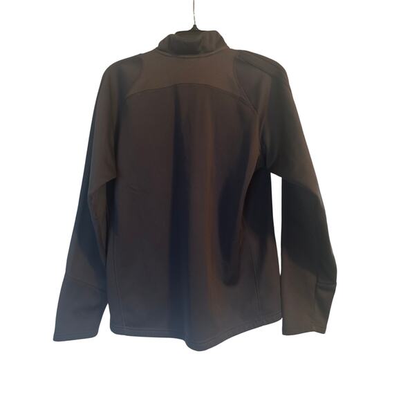 EUC Adidas Dark Gray 1/4 Zip Jacket Pullover Size Adult Medium - Picture 2 of 6